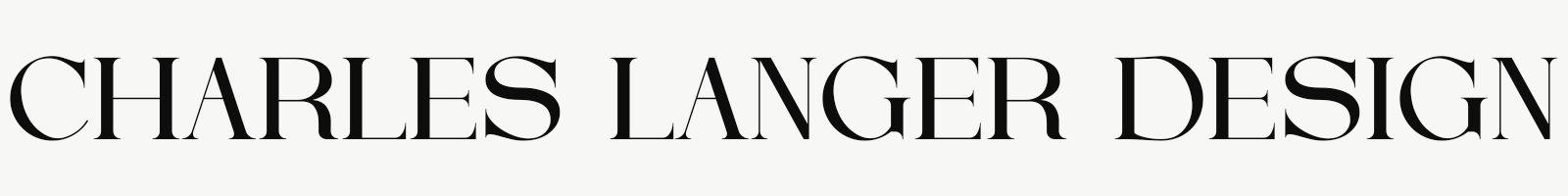 Charles Langer Design principal logo