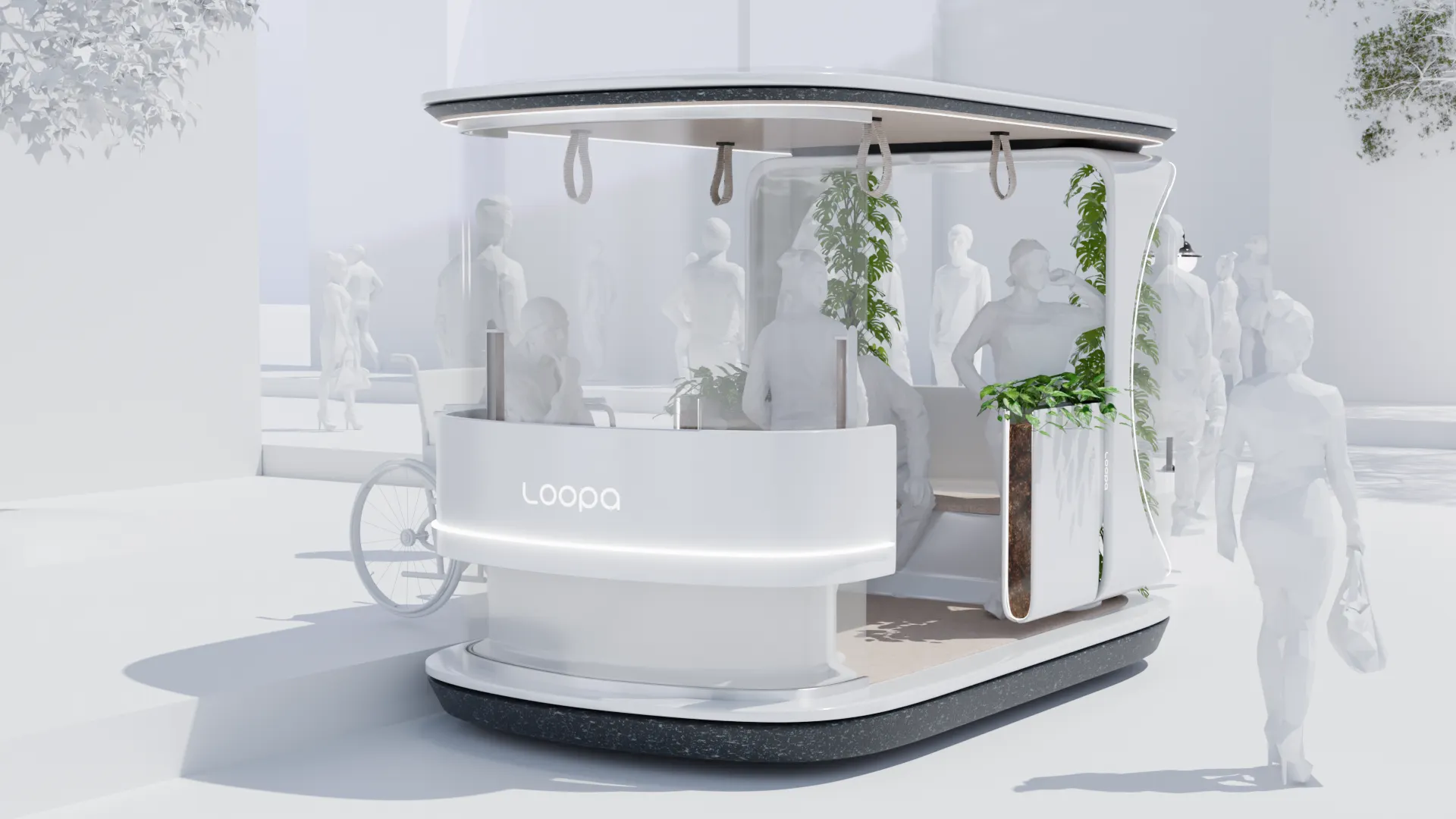 UI loopa Urban Mobility Design Concept - Charles LANGER
